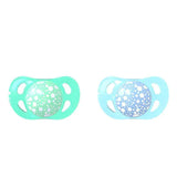 Twistshake® 2x Sucette Pastel Pink&Purple (0+/6+) 6+M