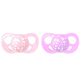 Twistshake® 2x Sucette Pastel Pink&Purple (0+/6+) 6+M