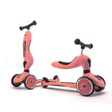 Scoot & Ride® Bici senza pedali e monopattino 2 in 1 Highwaykick 1 Peach