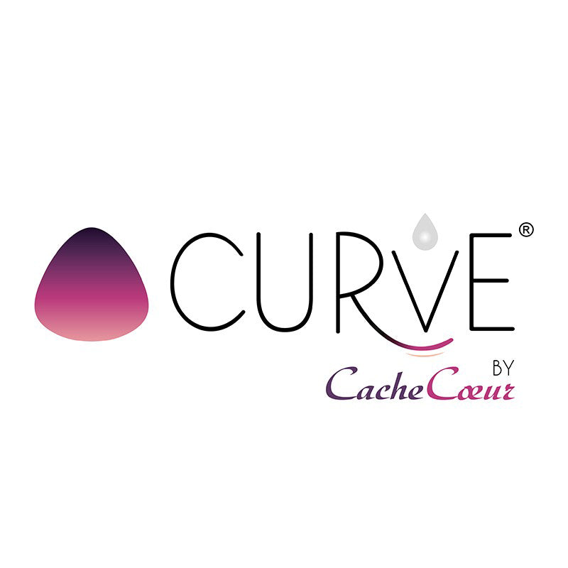 Cache Coeur® Dnevne pralne blazinice za dojenje Curve 4 kosi Cache Coeur