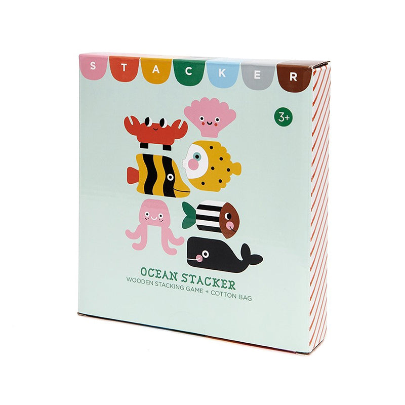 Petit Monkey® Lesene figurice zlaganje Ocean Petit Monkey