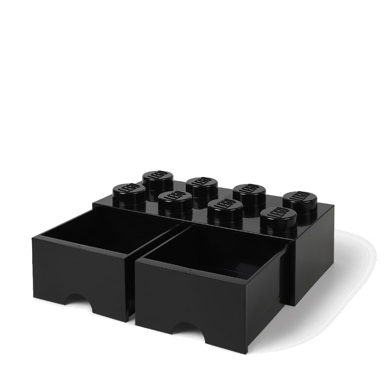 Lego® Škatla za shranjevanje s predali 8 Black Lego