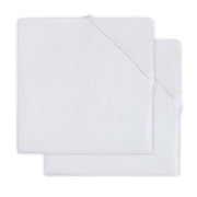 Jollein® Bombažna rjuha White 2 kosa 120x60 Jollein