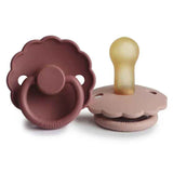 Frigg® Ciuccio di caucciù Daisy Blush/Woodchuck