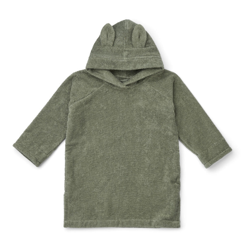 Liewood® Kopalni pončo Ilja Rabbit Faune Green 3/4 L Liewood