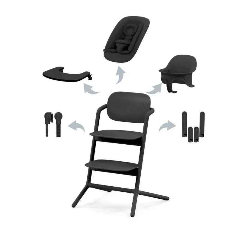 Cybex® Children's high chair Lemo 4in1 Black