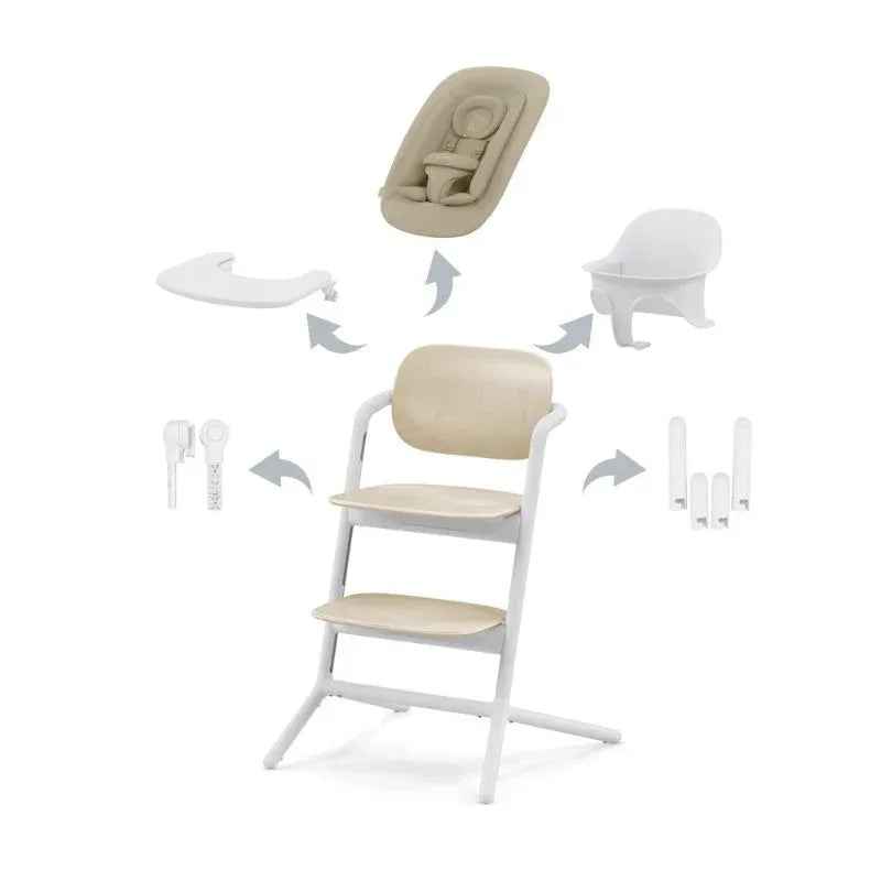 Cybex® Lemo chair 4v1 Sand White – Evitas