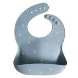 Mushie® Bavoir en silicone White Daisy