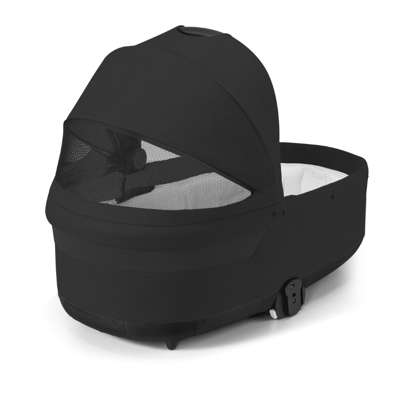 Cybex Otroški voziček 4v1 Balios S Lux + Avtosedež Cloud G + IsoFix baza G Moon Black Cybex