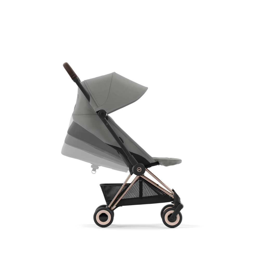 Cybex Platinum® Otroški voziček Coya™ Mirage Grey (Rosegold Frame) Cybex Platinum