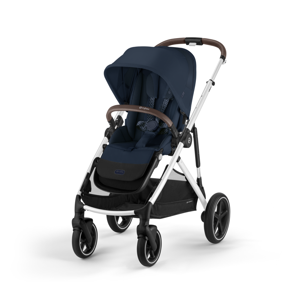 Cybex® Otroški voziček Gazelle™ Ocean Blue (Silver Frame) Cybex