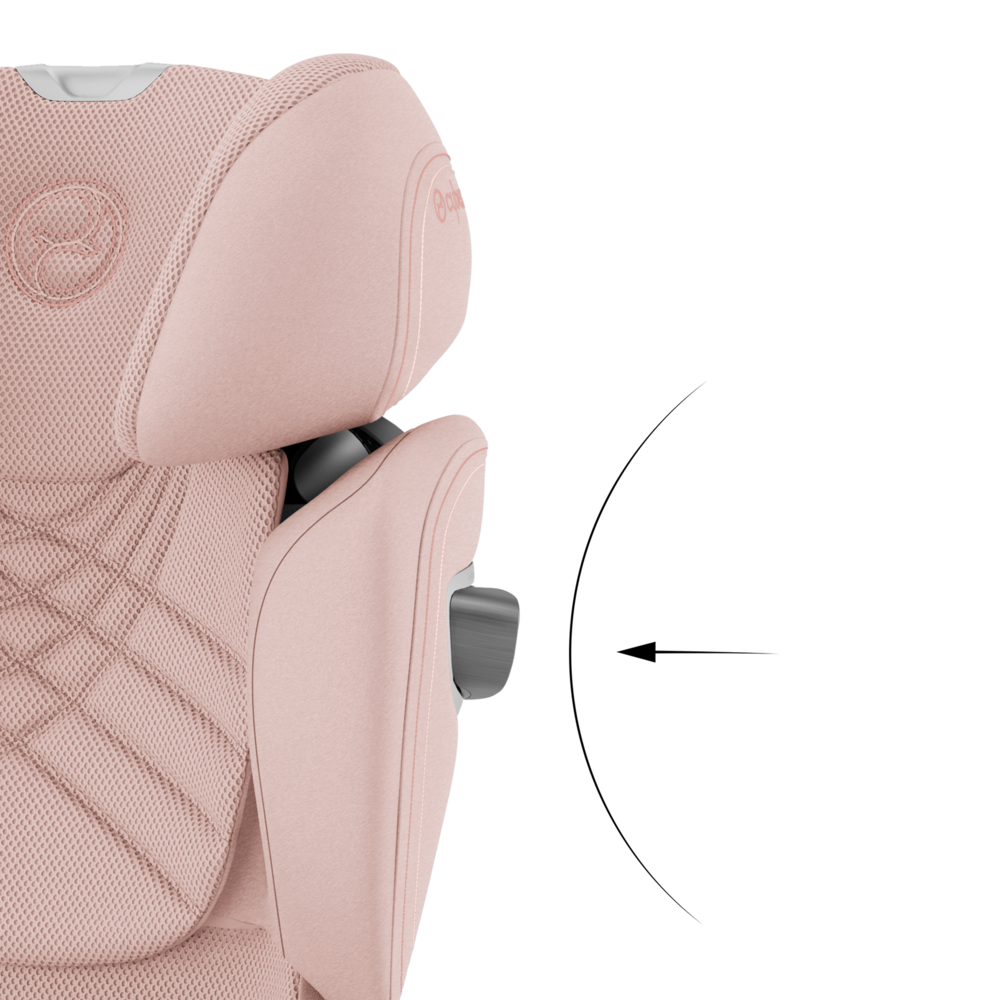 Cybex Platinum® Otroški avtosedež Solution T i-Fix 2/3 (15-36kg) PLUS Peach Pink Cybex Platinum