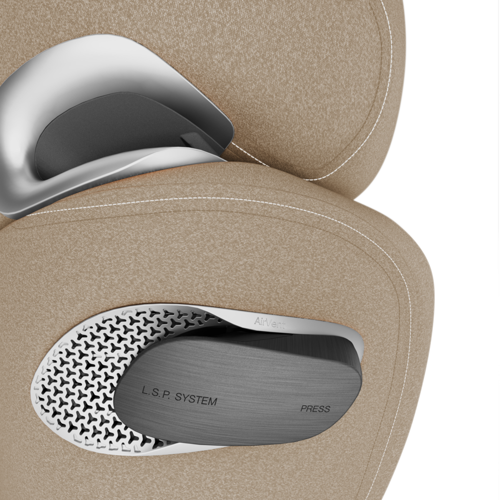 Cybex Platinum® Otroški avtosedež Solution T i-Fix 2/3 (15-36kg) PLUS Cozy Beige Cybex Platinum