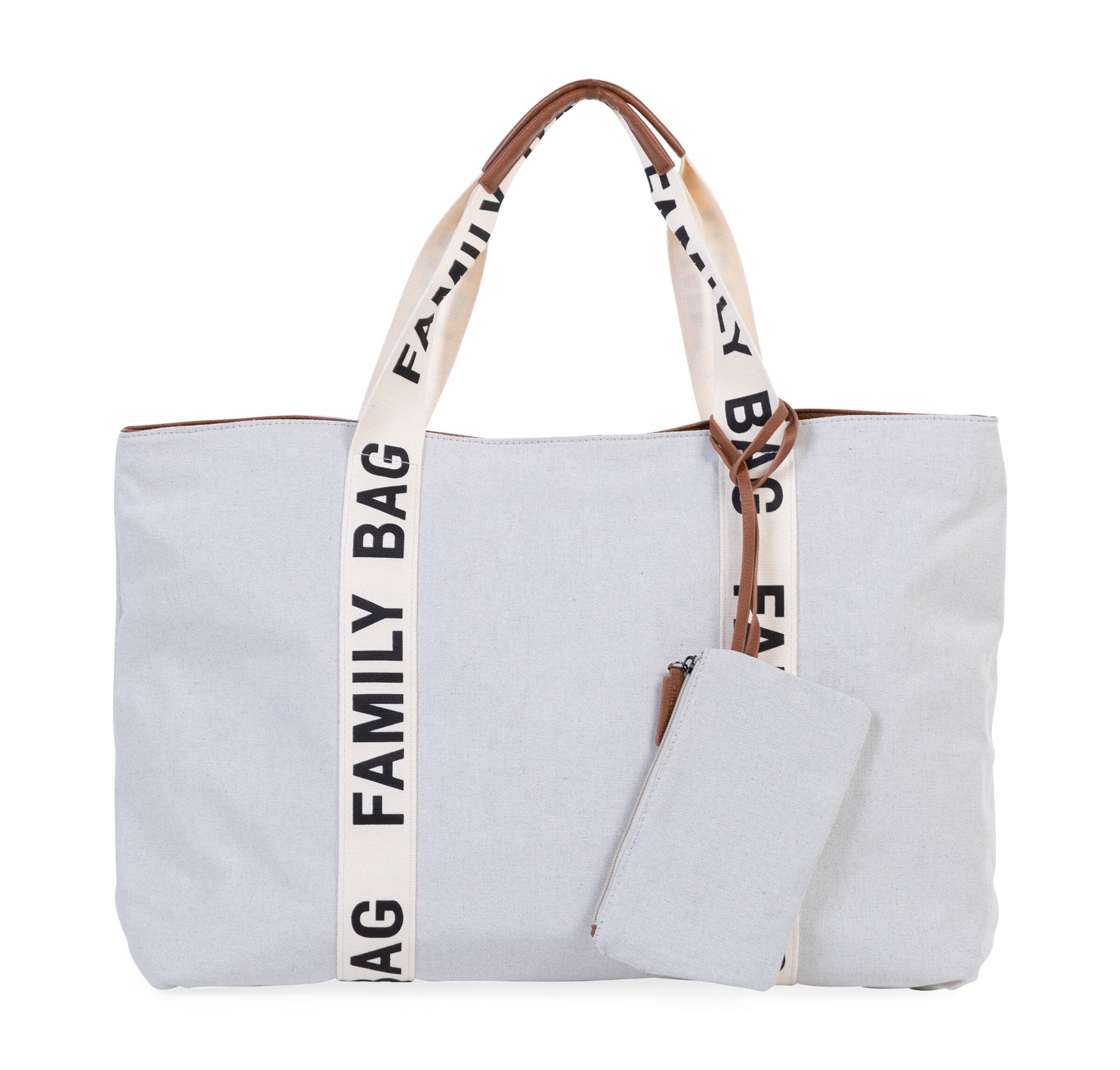 Childhome® Torba Family Bag Signature Canvas Off White Childhome