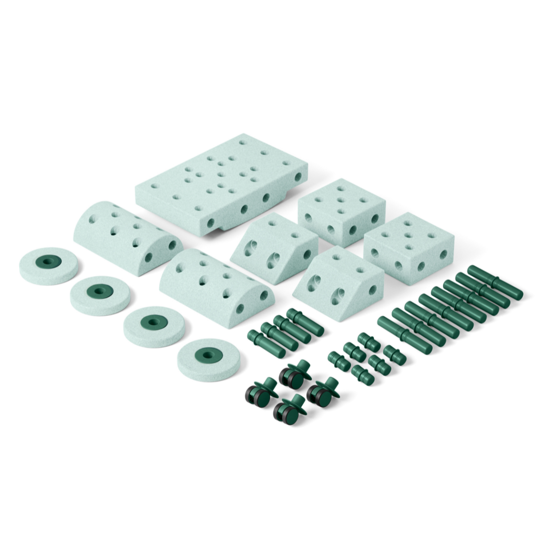 Modu® Dreamer set - Ocean Mint/Forest Green Modu