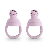 Mushie® Ciuccio per alimentazione silicone Soft Lilac 2 pezzi
