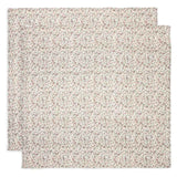 Jollein® Set di 2 fasce per neonati Retro Flowers 115x115