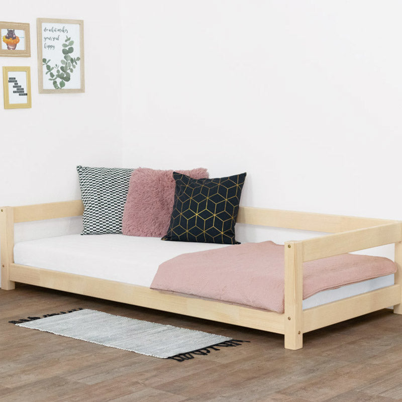 Benlemi® Otroška postelja STUDY 90x200 Natural Benlemi