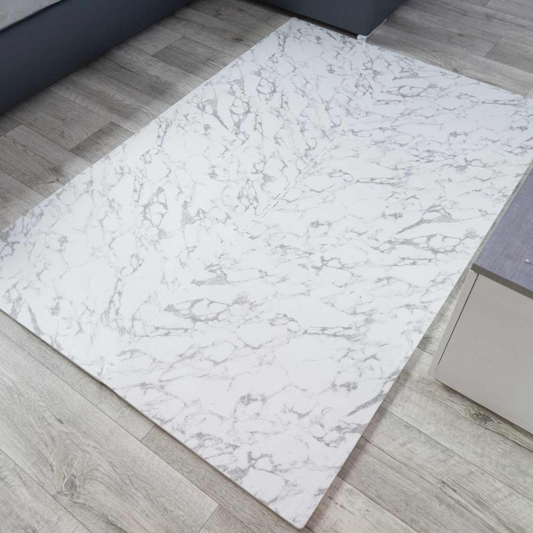 Evibell® Igralna podloga Puzzle 120x180 Marble Grey Evibell