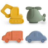Mushie® Vehicles Bath Play Set 4-Pack