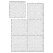 Evibell® Igralna podloga Puzzle 120x180 Geometric Grey Evibell