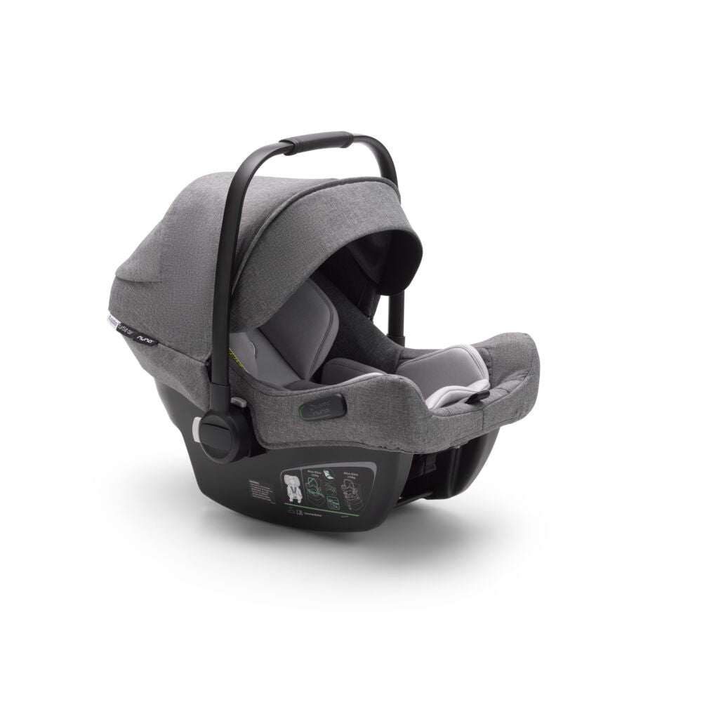 Bugaboo® Otroški avtosedež / lupinica Turtle by Nuna Air 2020 0+ (0-13 kg) Grey Melange Bugaboo