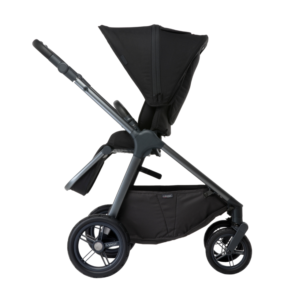 MAST® M5X Kompaktni otroški voziček 2v1 Onyx Mast