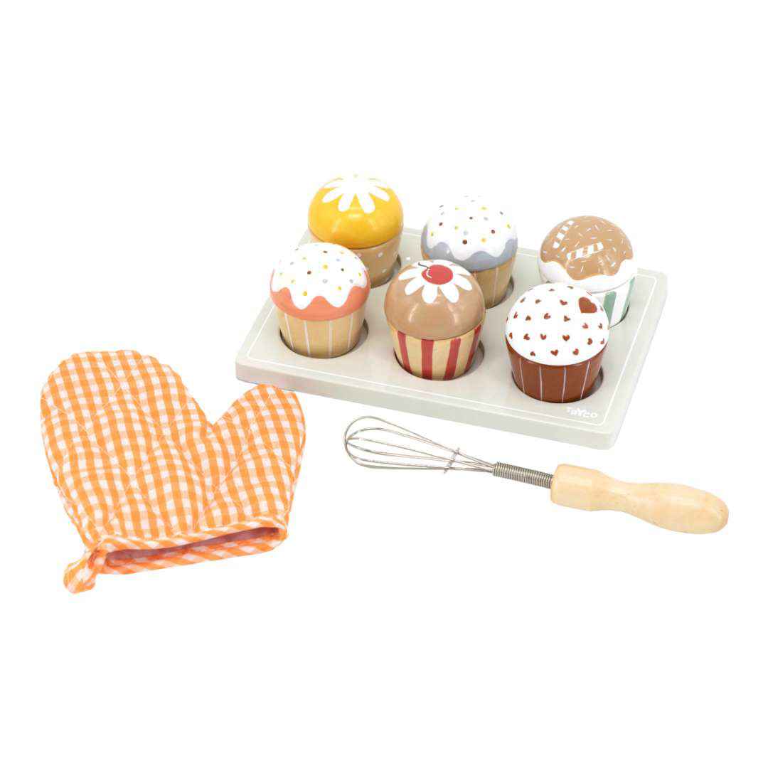 Tryco® Lesen slaščičarski set Cupcake Tryco