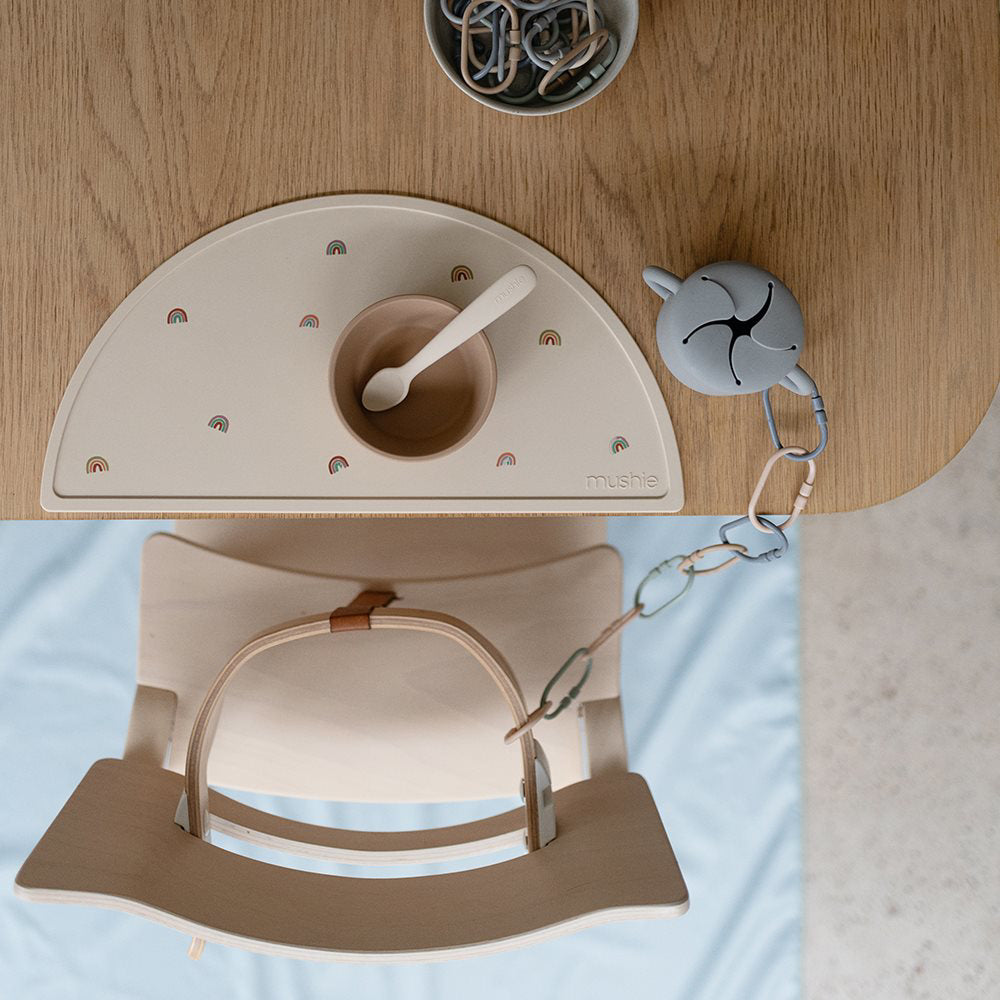 Mushie® Podloga za zaščito tal 108x108 Rainbows Mushie