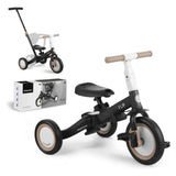 KikkaBoo® dječji tricikl 5u1 Flip Black