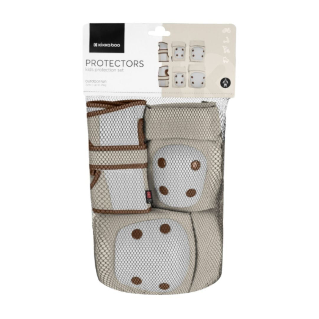 KikkaBoo® Ščitniki za kolena in komolce Beige KikkaBoo