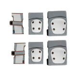 KikkaBoo® Protezioni per ginocchia e gomiti Grey