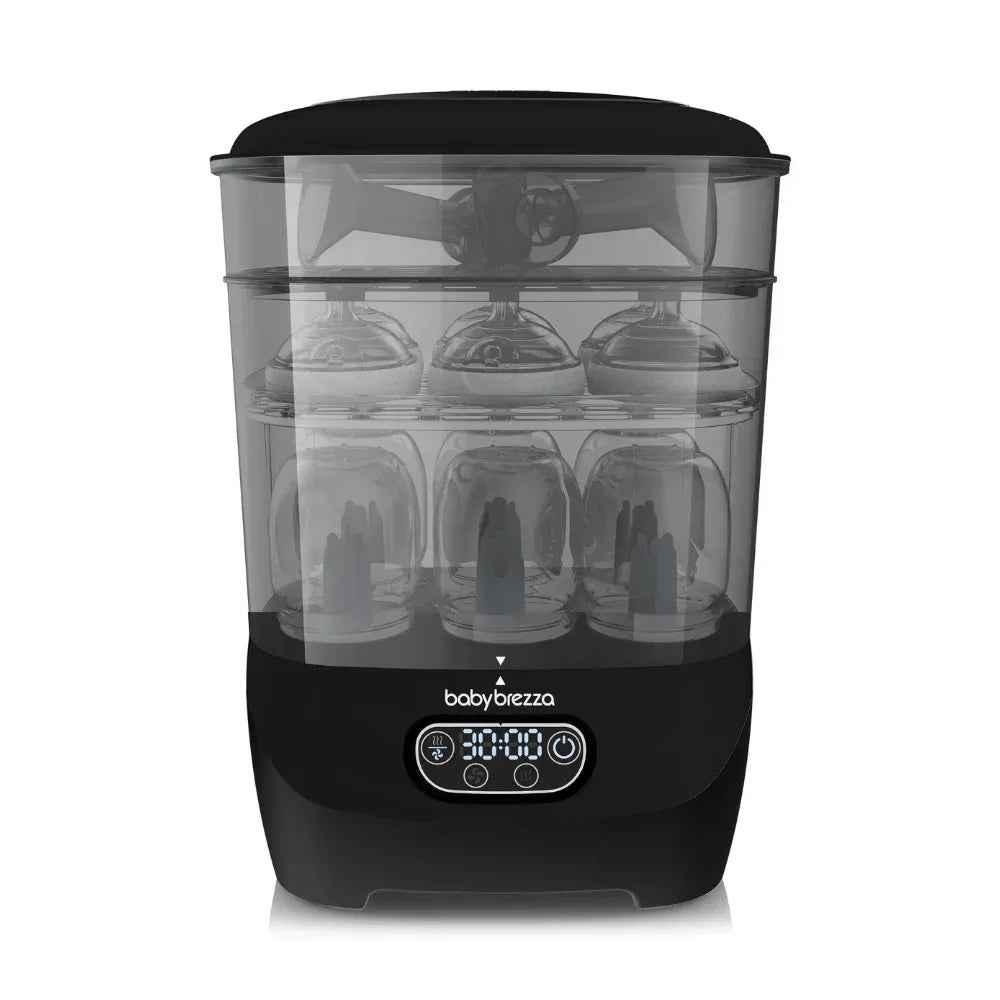 Baby Brezza® Baby Bottle Sterilizer and Dryer Advanced Black – Evitas