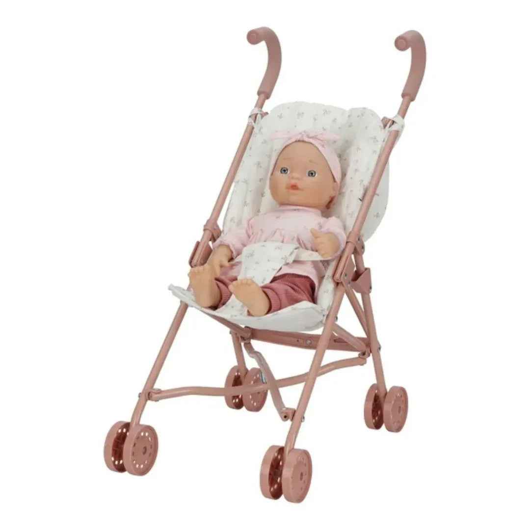 Little Dutch® Doll stroller White Meadows – Evitas