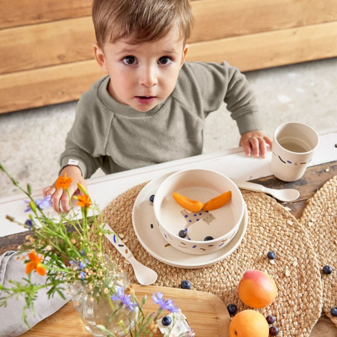 Lässig® Set za hranjenje Little Mateys Royal Blue Lässig