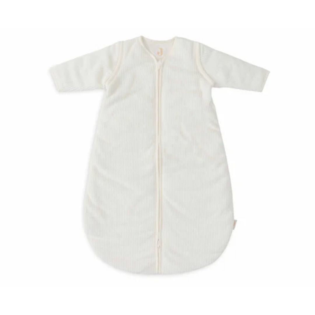 Jollein® Otroška spalna vreča s snemljivimi rokavi 60cm Rib Ivory TOG 3.5 Jollein