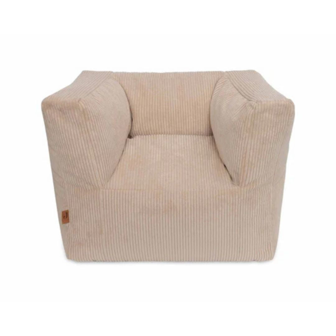 Jollein® Otroška zofa Beanbag Corduroy Natural Jollein