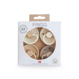 Frigg® Set 4 ciucci in caucciù Crystal Sparkle (0-6m)