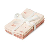 CamCam® Set di pannolini tetra 30x30 GOTS Bows 4 pezzi 30x30