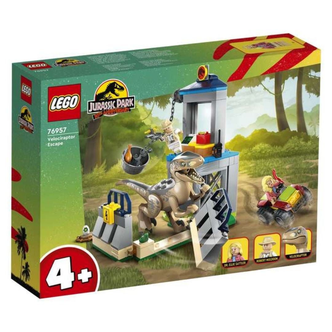 Lego® Jurassic World™ Velociraptor Escape Evitas