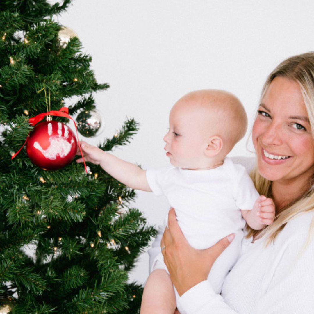 Pearhead® Moj mali odtis na Božični kroglici Pearhead