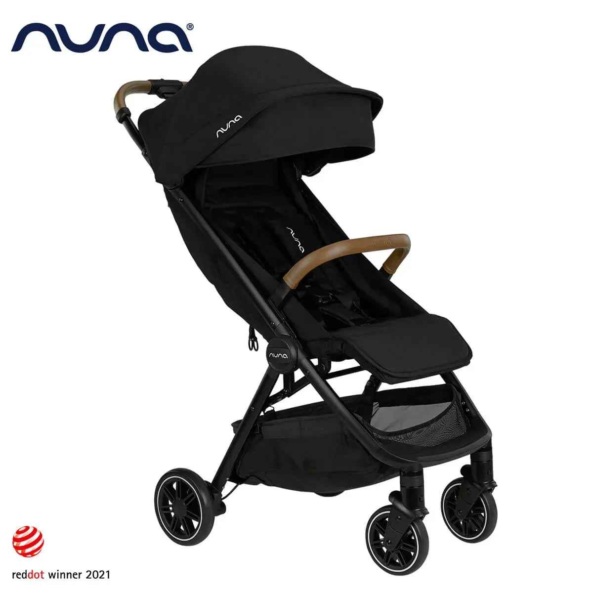 Nuna® Lightweight Baby Stroller Trvl™ Caviar – Evitas