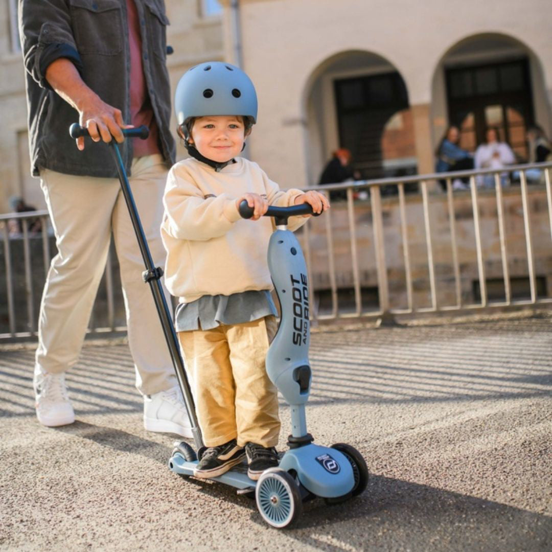 Scoot & Ride® Otroški poganjalec in skiro Highwaykick 1 Push and Go Steel Scoot & Ride