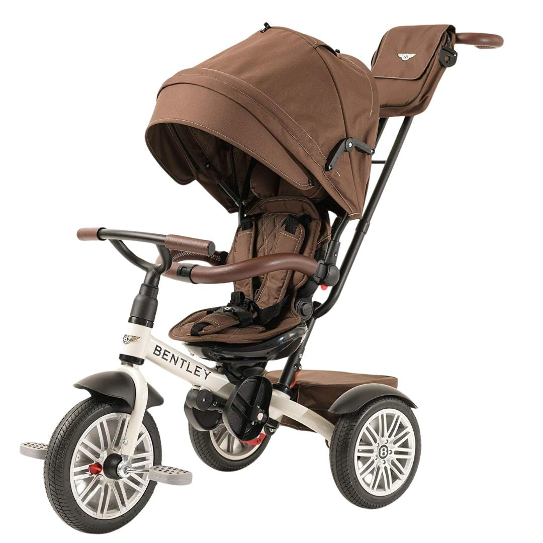 Bentley® Otroški tricikel 6 v 1 Satin white Bentley