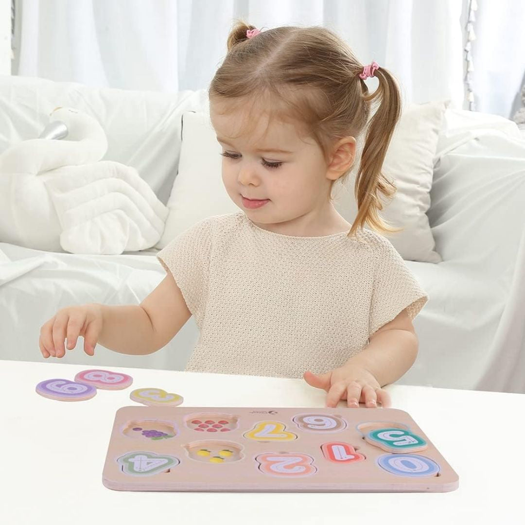 Classic World® Lesena vstavljanka Števila Classic World