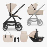 KikkaBoo® Passeggino 3 in 1 Modena Beige