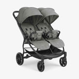 KikkaBoo® Poussette double pour enfants Happy 2 Light Grey