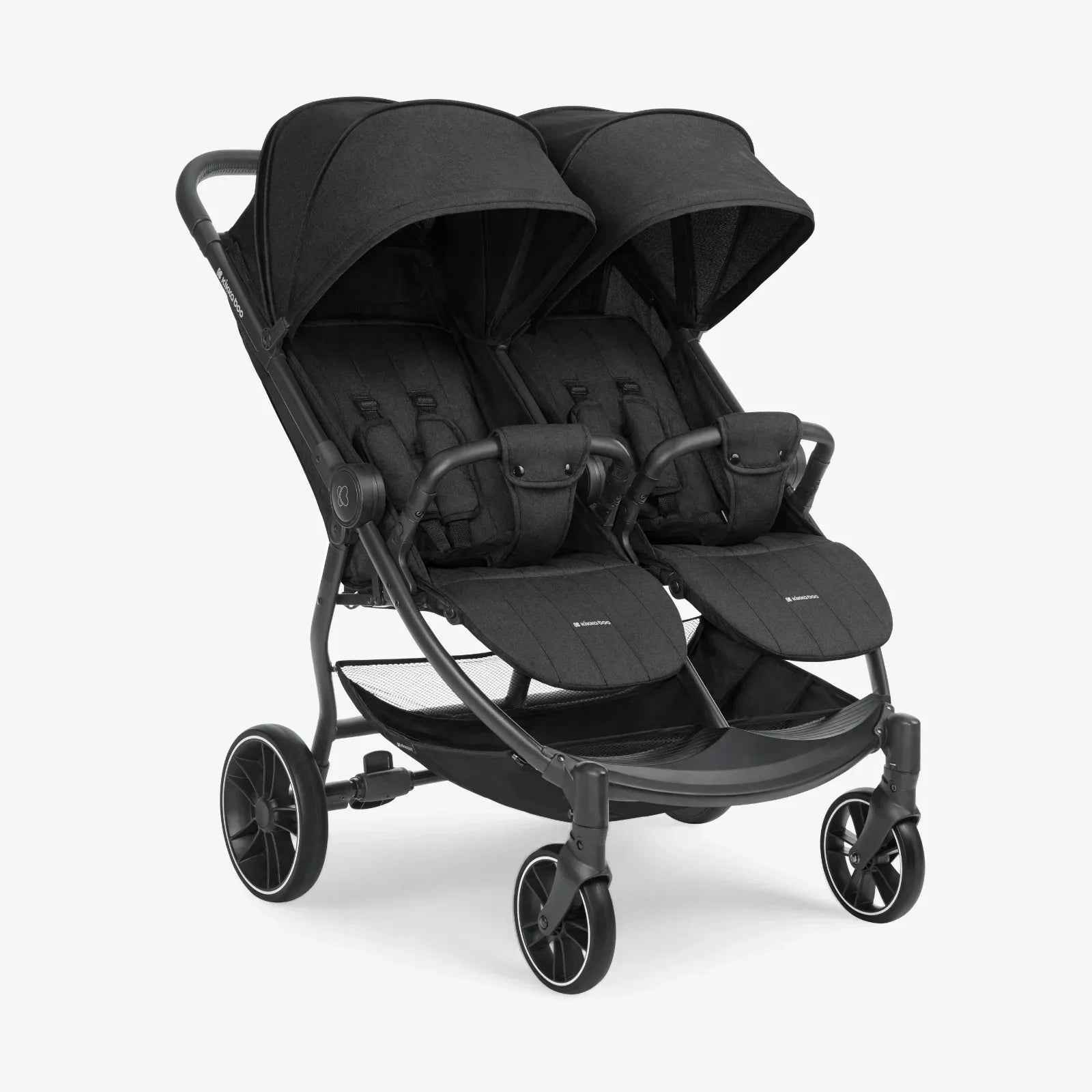 cybex passeggino gemellare KikkaBoo® Twin stroller Happy 2 Black