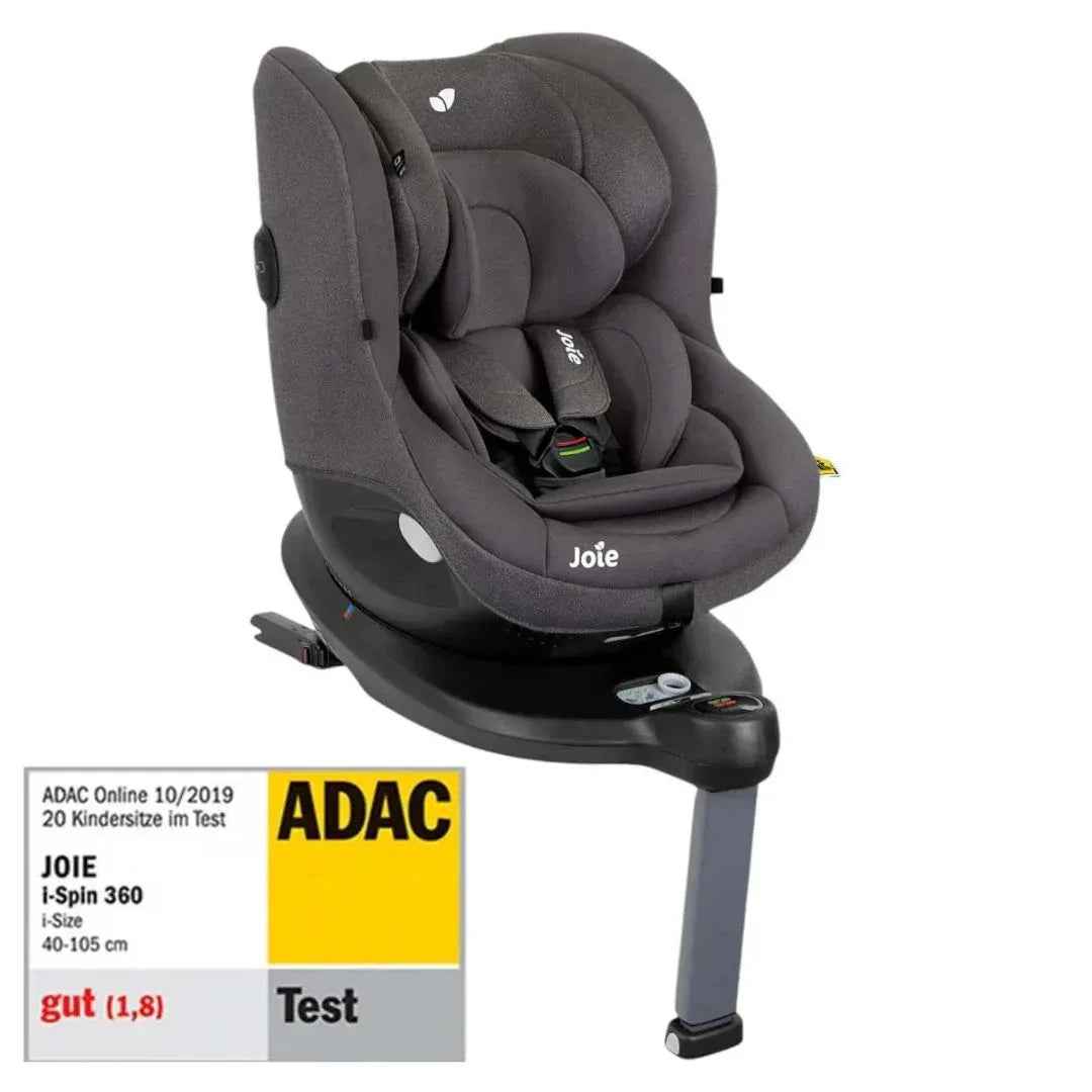 Joie® Car Seat i-Spin 360™ i-Size (40-105 cm) Thunder – Evitas