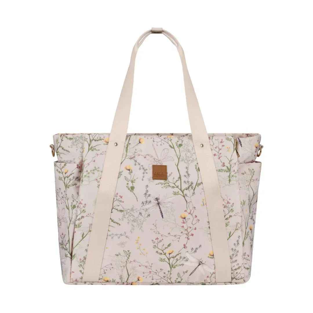 KikkaBoo® Mama bag Florence Secret Garden Beige – Evitas